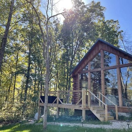 Fern Haven A Modern Take On Hocking Hills Cabins Stella Exterior foto