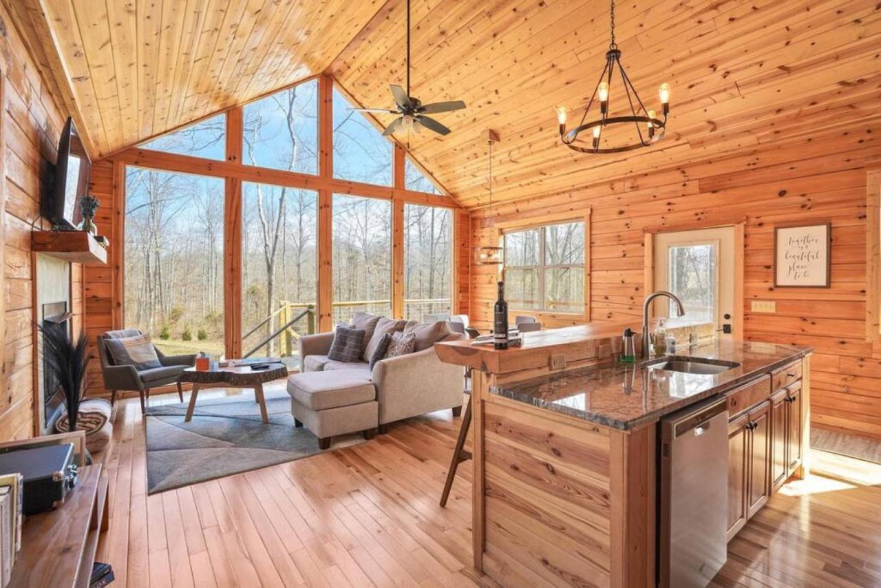 Fern Haven A Modern Take On Hocking Hills Cabins Stella Exterior foto