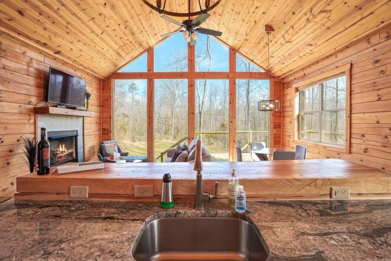 Fern Haven A Modern Take On Hocking Hills Cabins Stella Exterior foto