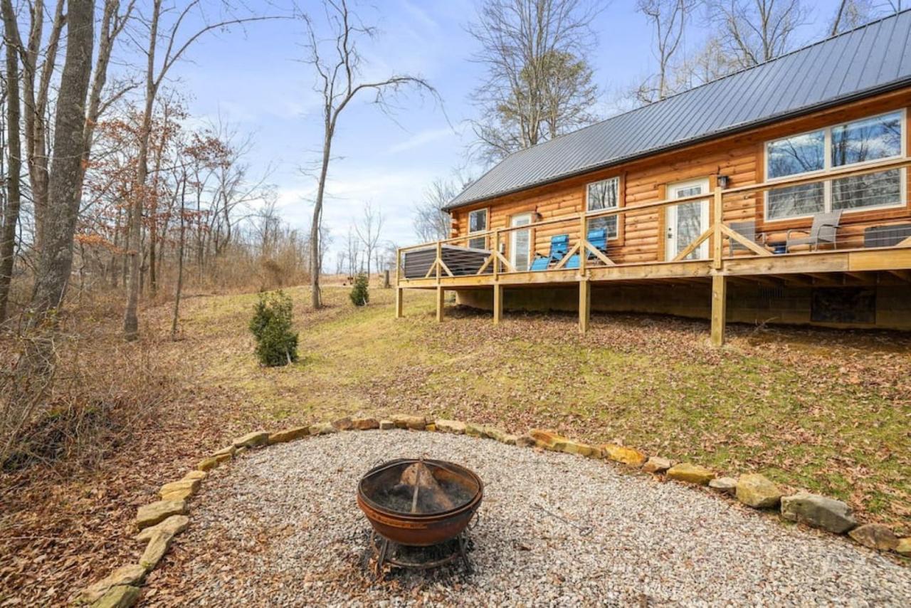 Fern Haven A Modern Take On Hocking Hills Cabins Stella Exterior foto