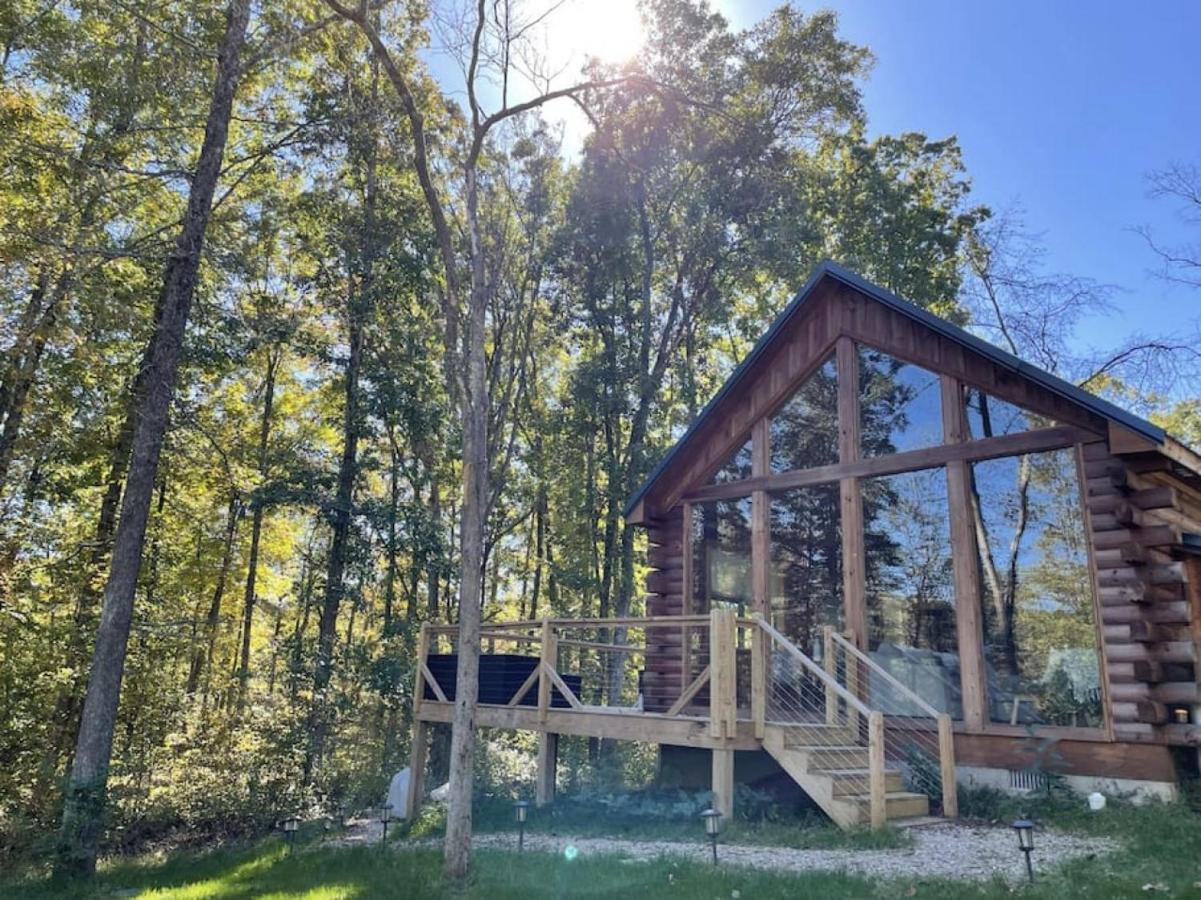 Fern Haven A Modern Take On Hocking Hills Cabins Stella Exterior foto