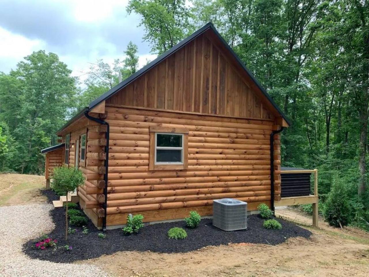 Fern Haven A Modern Take On Hocking Hills Cabins Stella Exterior foto